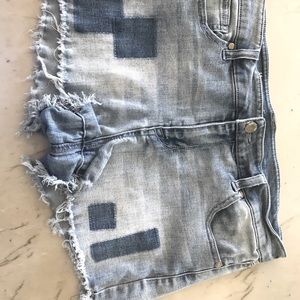 Blue Jean Shorty shorts